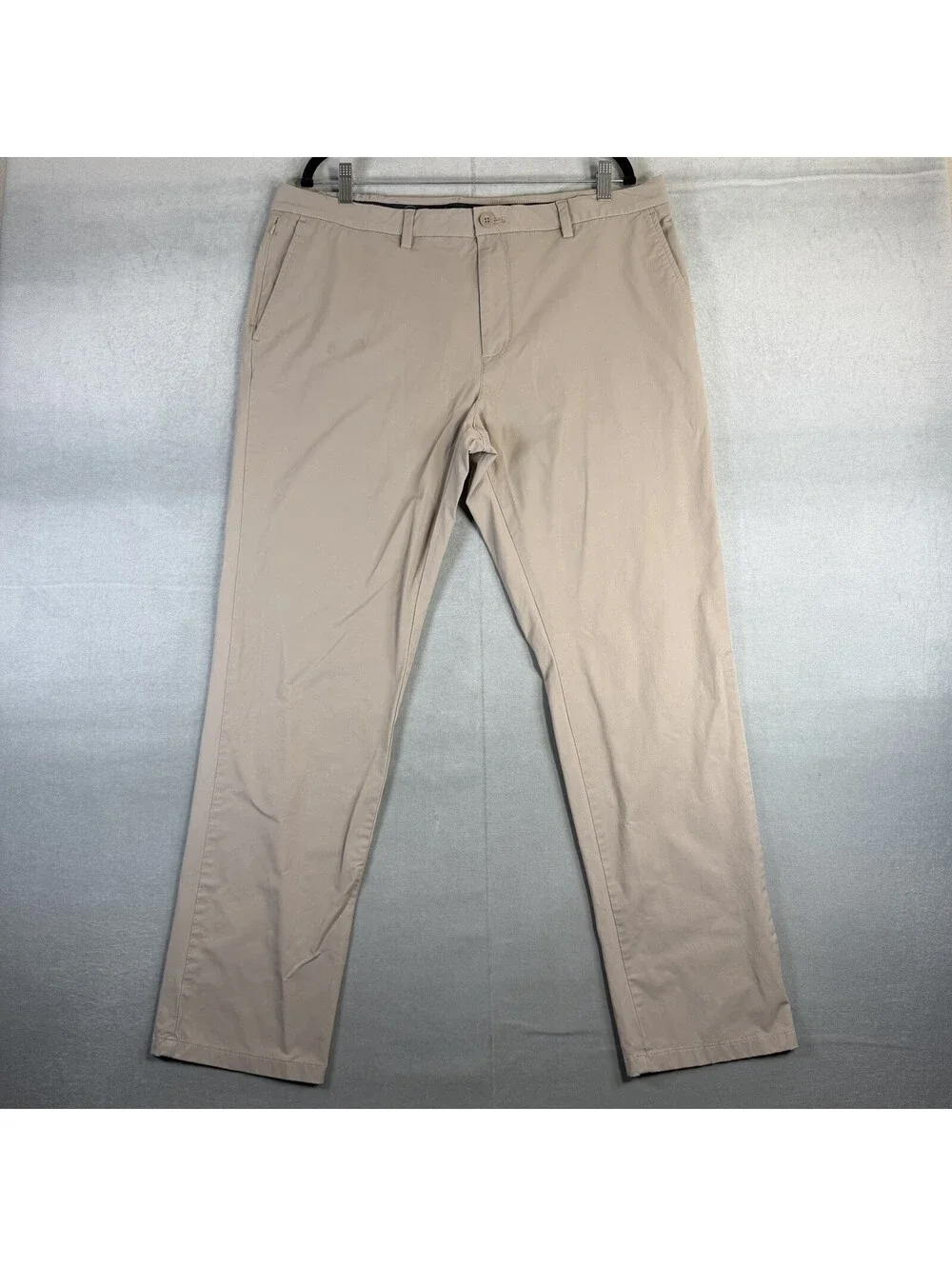 Vineyard Vines  On The Go Pants Mens 38x32 Beige OTG Pocket Stretch Performance